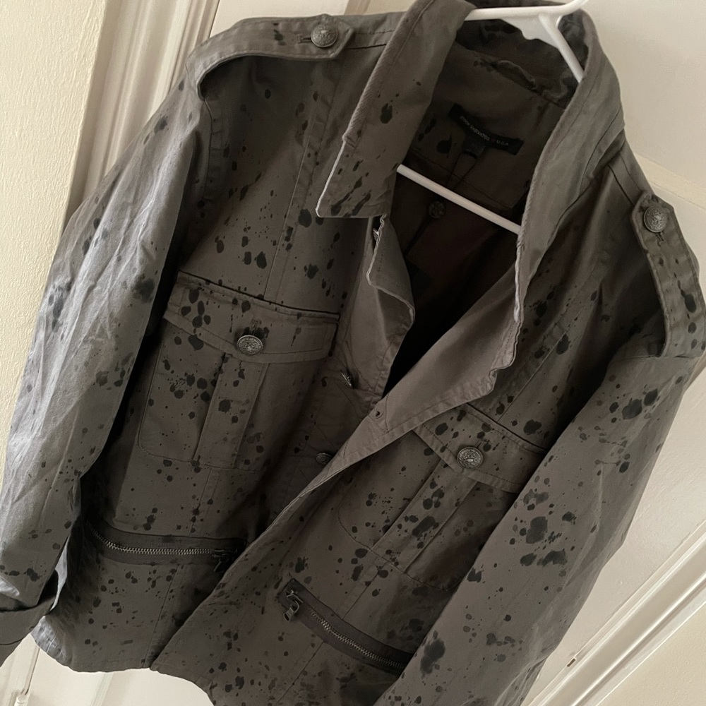 John Varvatos XL military jacket